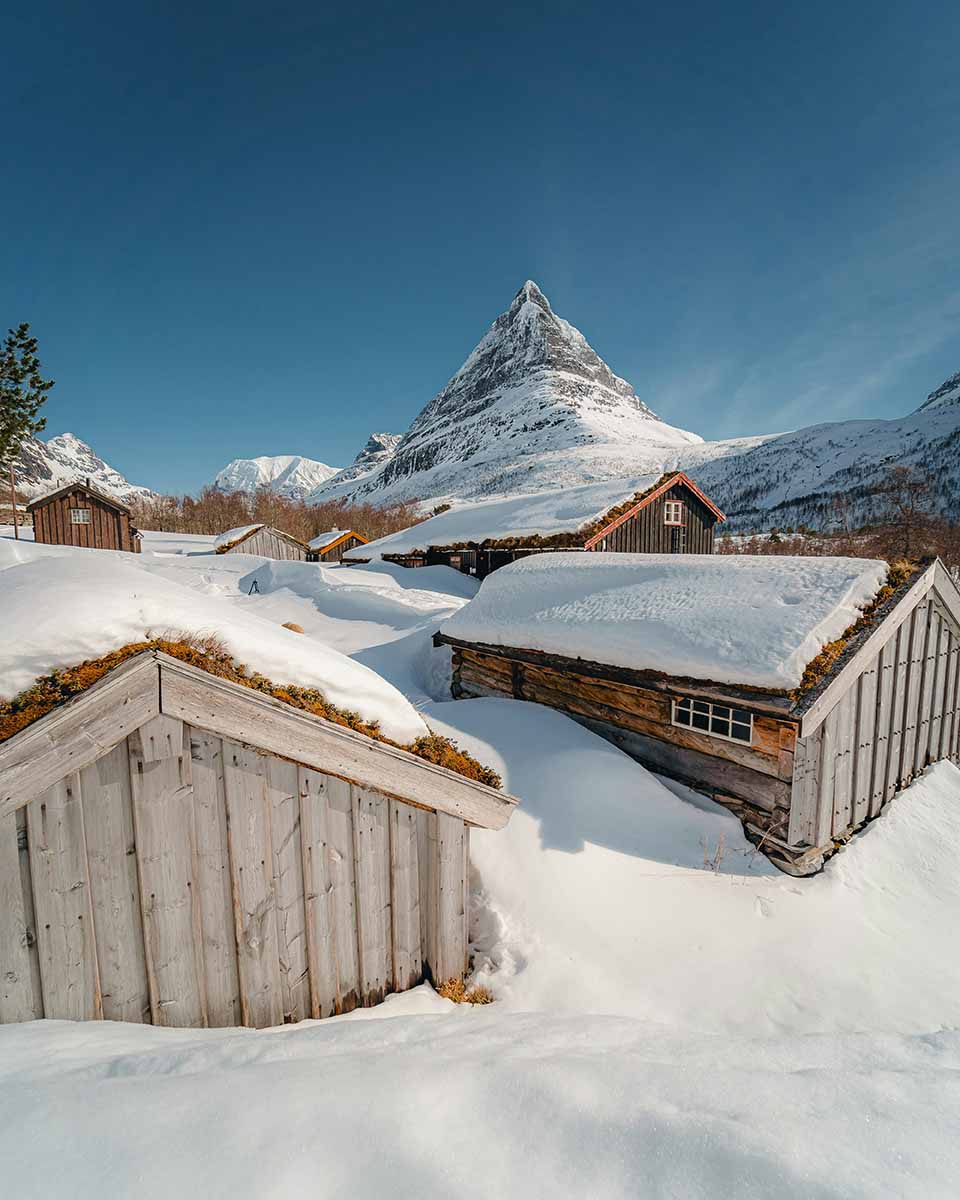 Barn snow removal